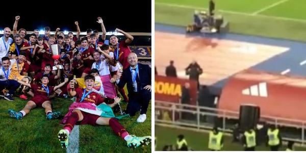 Mourinho abbraccia il raccattapalle: chi è il ragazzo e dove gioca nella Roma