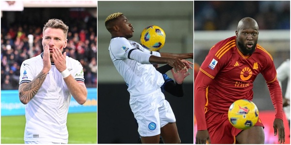 Pronostici nelle coppe: le quote gol per Immobile, Osimhen e Lukaku