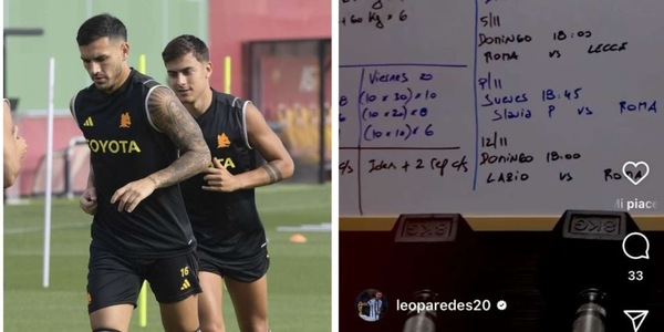 Dybala e Paredes, segreti e retroscena della loro palestra. E quella lavagna...
