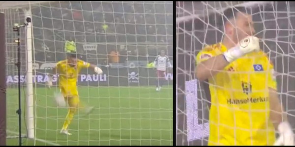 Portiere dell’Amburgo kamikaze: ecco cos’ha combinato