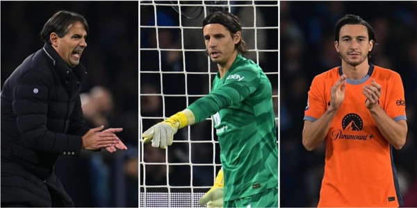 Napoli-Inter, le pagelle dei nerazzurri: razzo Sommer, Darmian solido