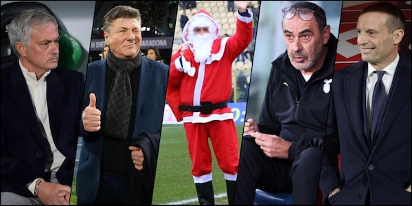 Serie A, la lettera a Babbo Natale delle big: Mourinho pensa a Taylor, Napoli senza orologi