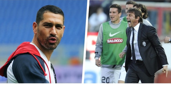 Borriello e gli allenamenti brutali di Conte alla Juve: "Vomitavo, mi fermavo prima dell'infarto"