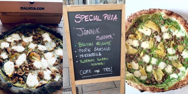 La pizza Sinner spopola a Londra, i proprietari: "Jannik, vieni ad assaggiarla"