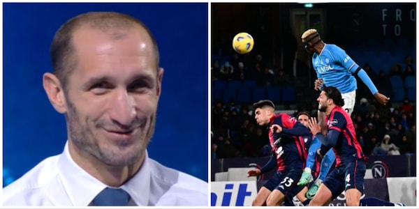 Napoli, Chiellini e il gol di Osimhen al Cagliari: "Io con una spallata..."
