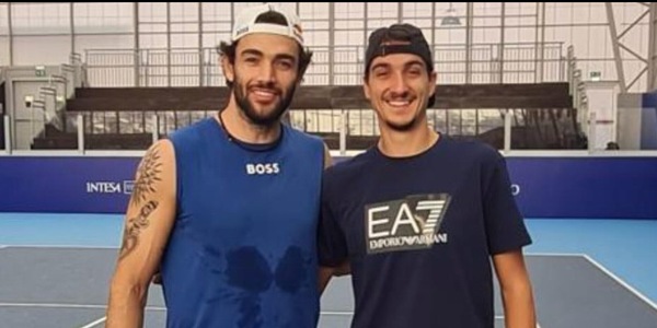 Berrettini, visite mediche a casa Juve e allenamento con Sonego a Torino