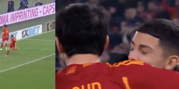 Roma, Pellegrini segna e Azmoun esulta in modo incredibile