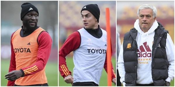 La Roma punta la Juve con Dybala: allenamento in gruppo per la 'Joya'