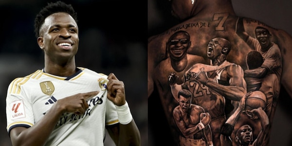 Vinicius, il nuovo tatuaggio sulla schiena è clamoroso