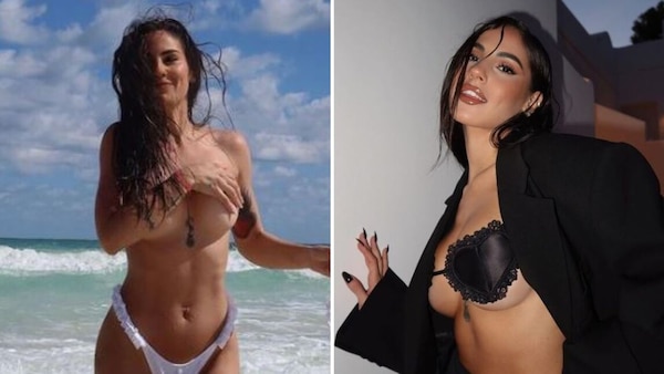 Giulia De Lellis, il topless dell'ex di Iannone infiamma il web