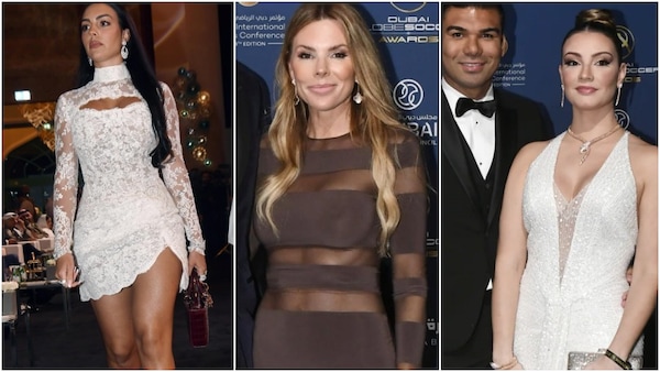 Da Georgina a lady Terry, le wags illuminano i Globe Soccer Awards