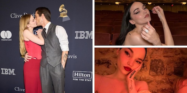 Maneskin, Damiano David e l'amore con Dove Cameron: il sexy bacio sul red carpet