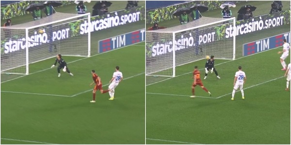 El Shaarawy, che gol in Roma-Inter: colpo da biliardo pazzesco!
