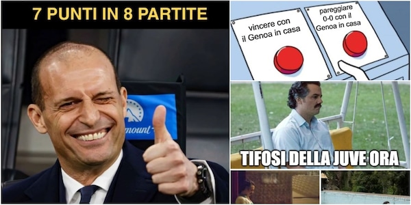 "Juve obiettivo salvezza": tifosi scatenati dopo il pari contro il Genoa