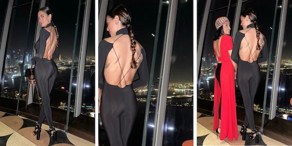 Melissa Satta, la schiena nuda a Dubai fa impazzire i follower