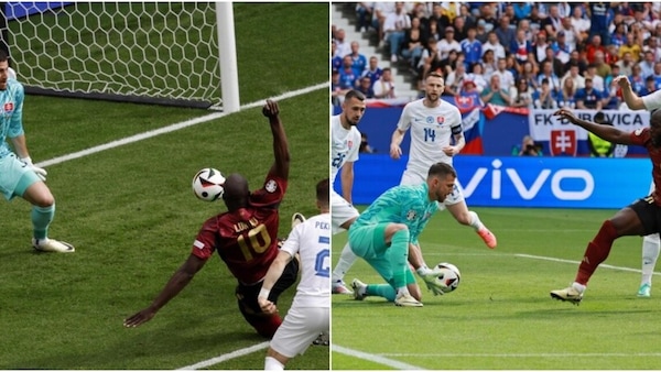 Lukaku, errore clamoroso in Belgio-Slovacchia: la fotosequenza