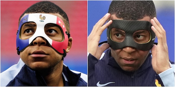 Niente maschera tricolore per Mbappé: l'allenamento prima di Olanda-Francia