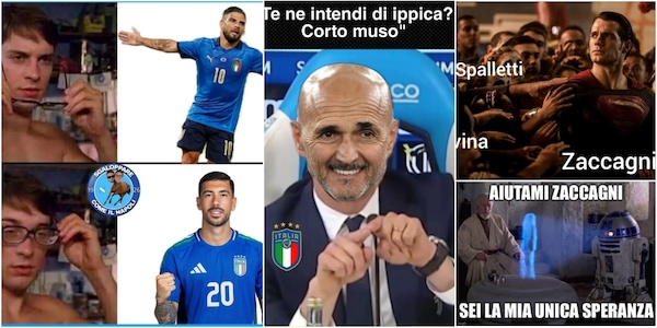 Il corto muso di Spalletti e la zona Zaccagni: social scatenati dopo Italia-Croazia