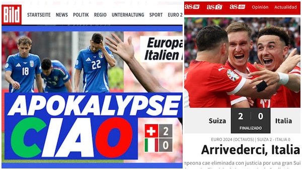 La Svizzera umilia l'Italia: l'eliminazione fa il giro del mondo