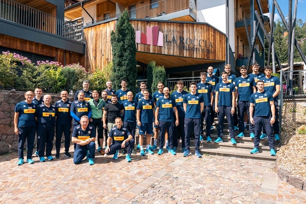 Nazionale Volley, ritiro in Val di Fiemme all'Hotel Roccia Wellness - FOTO