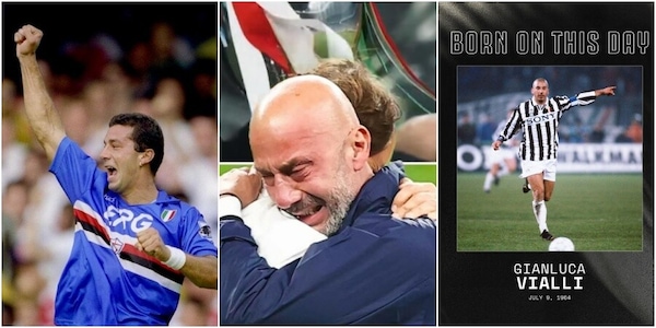 Tanti auguri Luca Vialli, il calcio ti ricorda commosso: tutte le FOTO