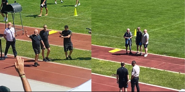 De Laurentiis show a Dimaro: dall'abbraccio con Conte alla frase urlata ai tifosi