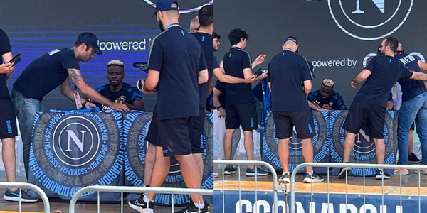 Osimhen, che sorpresa: il gesto a Dimaro per i tifosi del Napoli