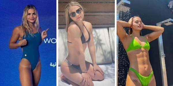 A Parigi arriva Luana Alonso, la sexy nuotatrice che ha il tatuaggio come Belen