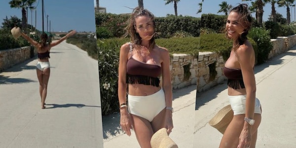 Ilary Blasi al top in vacanza: sorrisi con Bastian in Grecia