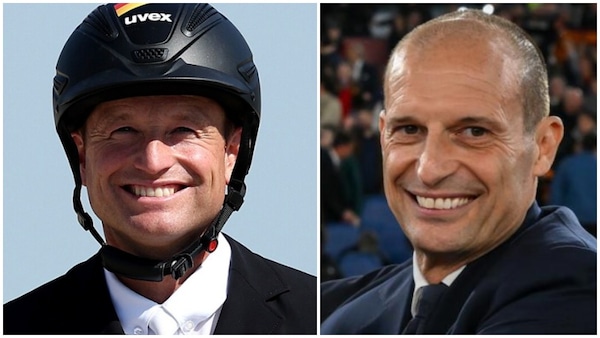 Allegri alle Olimpiadi di Parigi? No, è un sosia che ha vinto l'oro nell'equitazione