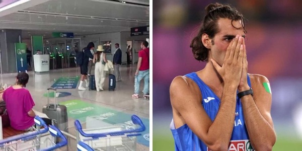 Tamberi è a Parigi: come sta prima delle Olimpiadi e le sue parole all'aeroporto