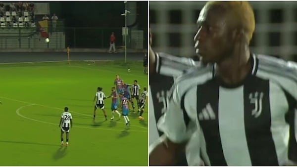 Afena-Gyan, eurogol all’esordio con la Juve Next Gen: la fotosequenza