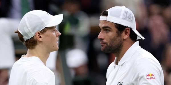 Berrettini non ha dubbi: "Sinner è il più forte di tutti, cerco di fare come lui"