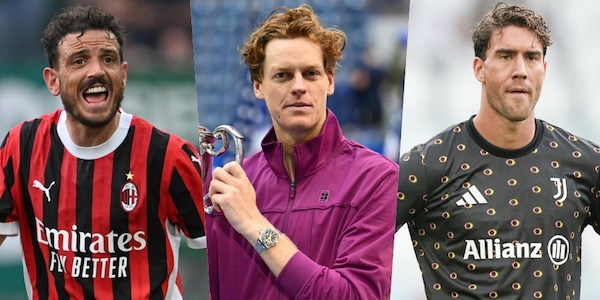Sinner segue su Instagram solo 10 calciatori: ecco chi sono