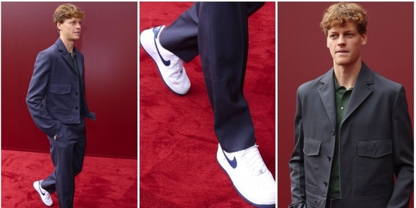 Sinner alla Fashion week conquista tutti: chi lo ha vestito e quanto costano le sue scarpe