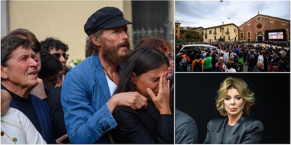 Funerali Luca Salvadori, Jovanotti e Gianni Morandi commossi: tutti i presenti