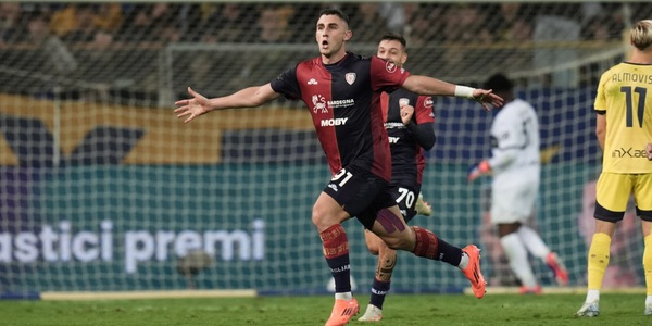 Parma-Cagliari 2-3: Piccoli regala la prima vittoria a Nicola