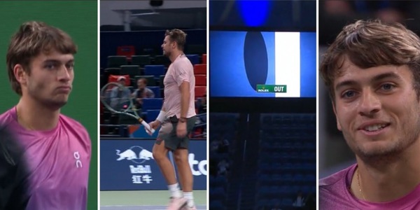 Cobolli, l'incredibile episodio che gli è costato il primo set con Wawrinka