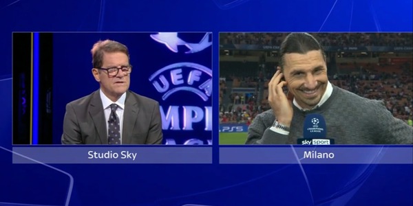 Ibra, siparietto con Capello in diretta tv: “Prima di conoscerti non sapevo farlo…”
