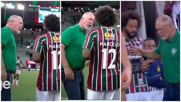 Marcelo, roba da pazzi: lite con l'allenatore prima di entrare in campo! Poi succede l'incredibile