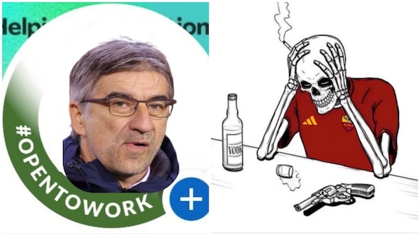 Juric esonerato dalla Roma: i social si scatenano con le ironie