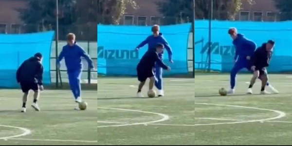 Spalletti, hai visto Sinner? Il dribbling lascia tutti a bocca aperta