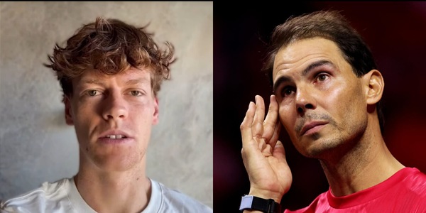 Sinner, l'emozionante messaggio a Nadal: "Grazie di tutto, Rafa"