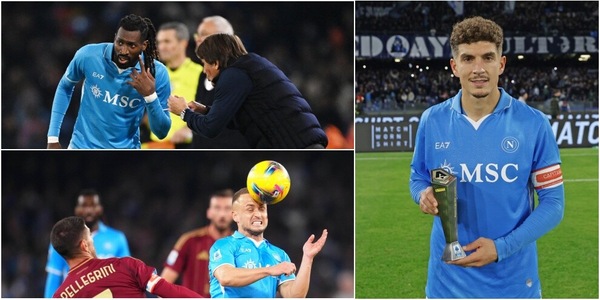 Napoli-Roma, le pagelle azzurre: Di Lorenzo furbo, Lobotka gestisce