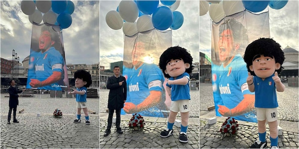 Maradona eterno, palloncini nel cielo a Piazza del Plebiscito: il ricordo da brividi