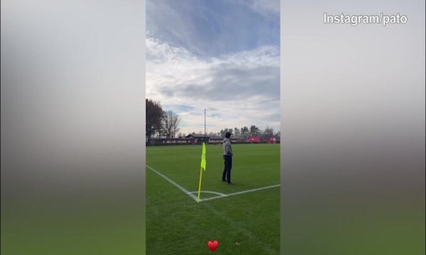 Pato, visita speciale a Milanello