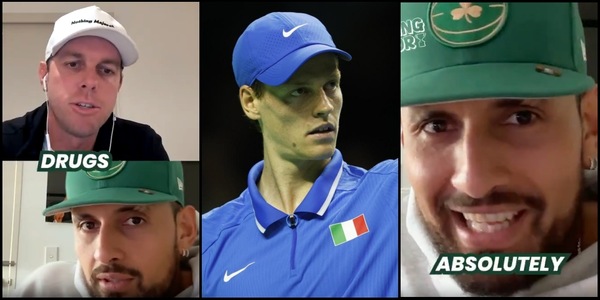 Kyrgios senza freni provoca Sinner: "Scaglierei tutto il pubblico contro di lui"