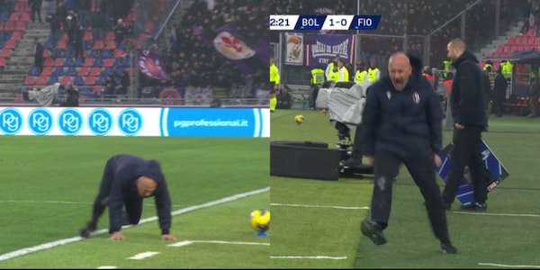 Italiano impazzisce dopo l'incredibile errore di Holm in Bologna-Fiorentina!