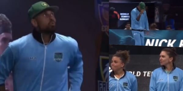 Kyrgios entra in campo, la reazione di Paolini ad Abu Dhabi