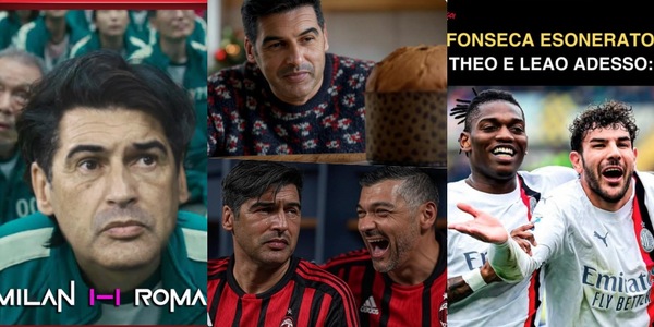 Fonseca esonerato dal Milan: sui social impazzano le ironie